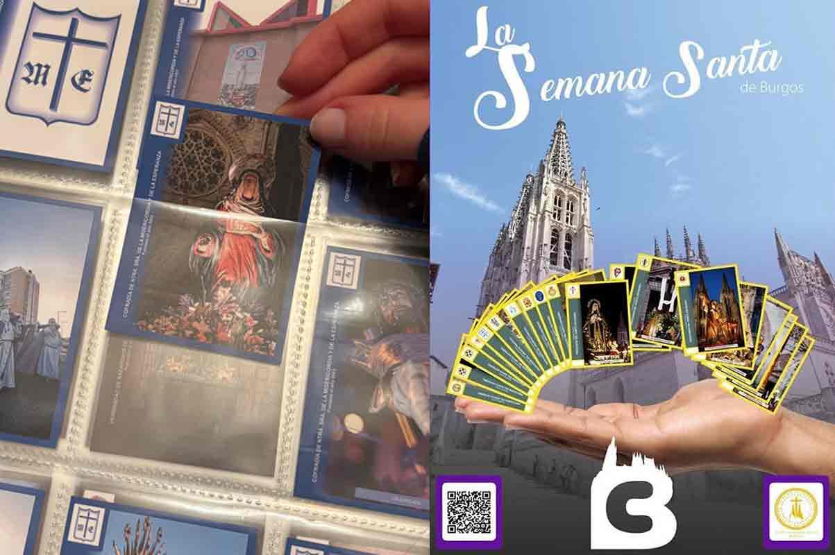 Burgos cuenta con una colección de cromos de Semana Santa