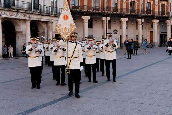 La música procesional llena el centro de Burgos con el concierto “Al compás de la Cuaresma”